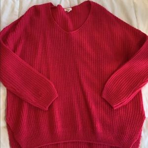Hot pink sweater